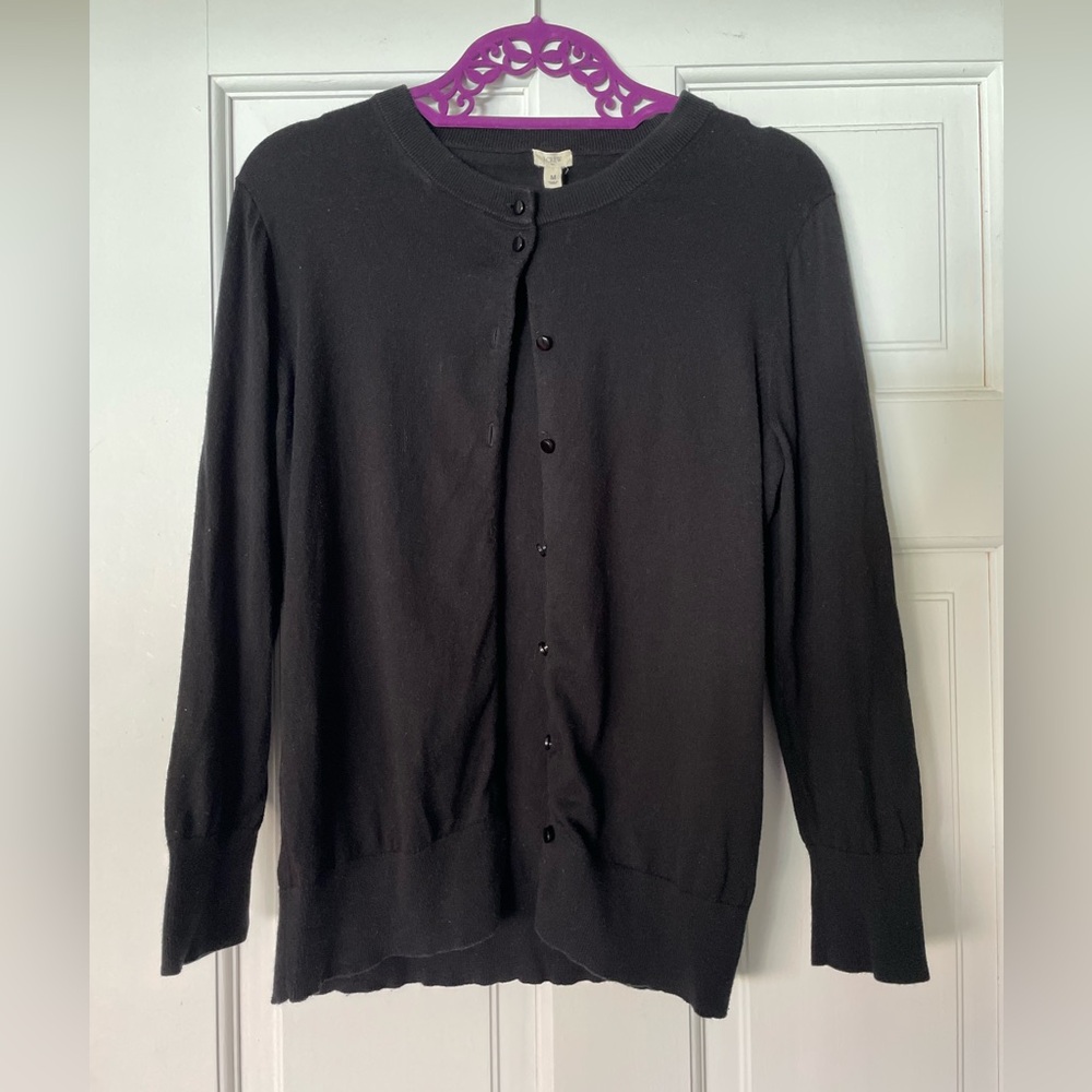 J. Crew Black Women's Cardigan Sweater